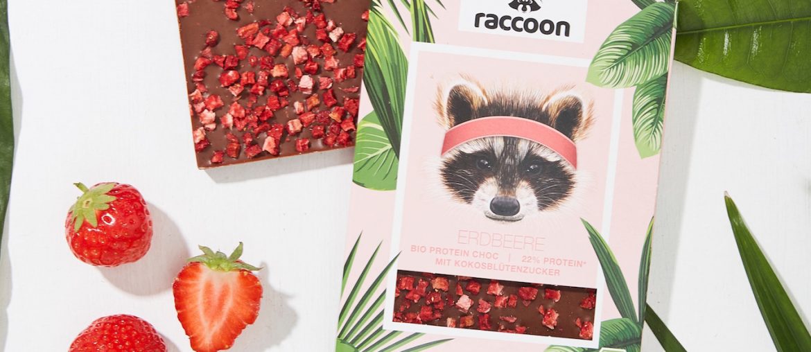 Raccoon: Vegane Sportschokolade aus Düsseldorf