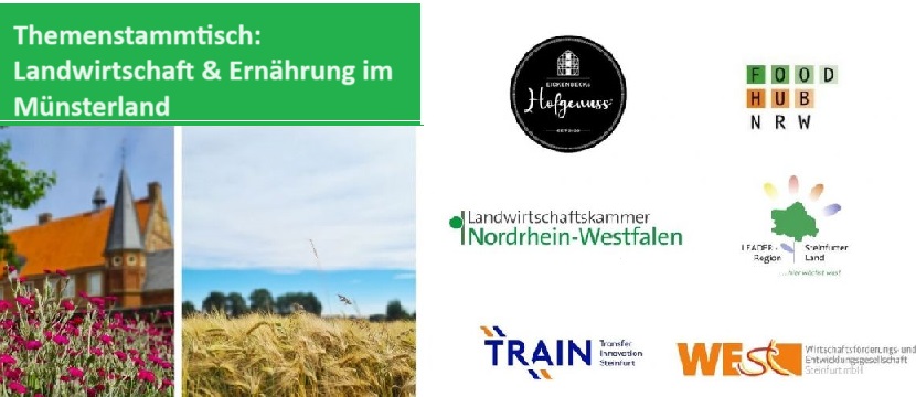 Vorschaubild von online Themenstammtisch: Landwirtschaft und Ernährung im Münsterland