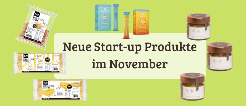 Dynamik auch im November: Drei Start-ups mit neuen Produkten